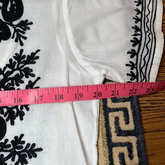 NEW ladies lightweight BOHO embroidered top - Picture 8 of 9